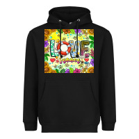 Black Love Summer Heavyweight Hoodie - CowhideDigitalArt