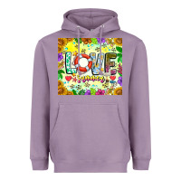 Lavender Love Summer Heavyweight Hoodie - CowhideDigitalArt