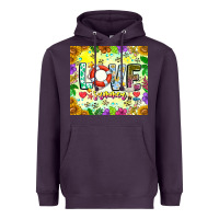 Plum Love Summer Heavyweight Hoodie - CowhideDigitalArt