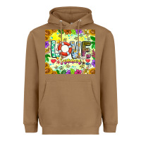 Toasted Coconut Love Summer Heavyweight Hoodie - CowhideDigitalArt