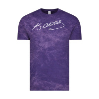Cloud Purple mustafa kemal ataturk Vintage Tee - tuanDangUi