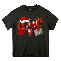 Asphalt christmas love nurse Heavy Core Tee - NancyCooperArtShop