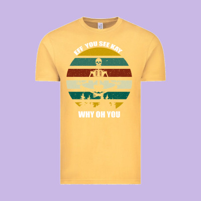 Eff You See Kay Why Oh You Vintage Tee Designed By Bettercallsaul