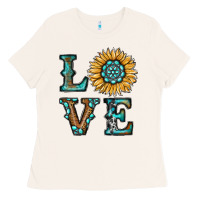 Bone sunflower love Ladies Tee - RanaPortraitStore