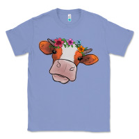 Colony Blue Cow With Flowers Classic Tee - Bettercallsaul