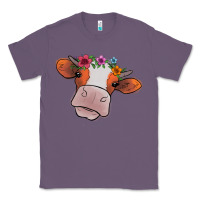 Lavender Cow With Flowers Classic Tee - Bettercallsaul