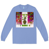 Colony Blue i don't stir the pot i smoke it Long Sleeve Tee - TumblerDesignByShophia