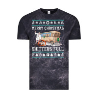 Cloud Black merry christmas shitters full Vintage Tee - tuanDangUi