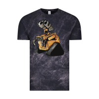Cloud Black wall e Vintage Tee - tuanDangUi
