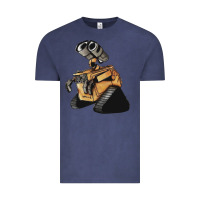 Vintage Denim wall e Vintage Tee - tuanDangUi