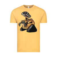 Vintage Mustard wall e Vintage Tee - tuanDangUi