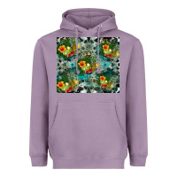 Lavender summer fruits Heavyweight Hoodie - CowhideDigitalArt