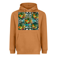 Meerkat summer fruits Heavyweight Hoodie - CowhideDigitalArt