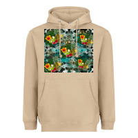 Mushroom summer fruits Heavyweight Hoodie - CowhideDigitalArt