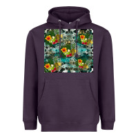 Plum summer fruits Heavyweight Hoodie - CowhideDigitalArt