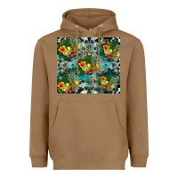 Toasted Coconut summer fruits Heavyweight Hoodie - CowhideDigitalArt