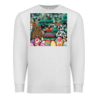 Oatmeal Heather easter Premium Sweatshirt - CowhideDigitalArt