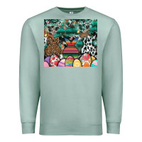 Seafoam easter Premium Sweatshirt - CowhideDigitalArt