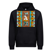 Black goat family mom sunflowers serape leopard cowhide tumbler Urban Hoodie - Artiststas