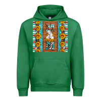 Emerald goat family mom sunflowers serape leopard cowhide tumbler Urban Hoodie - Artiststas