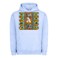 Pigment Grape Ice goat family mom sunflowers serape leopard cowhide tumbler Urban Hoodie - Artiststas