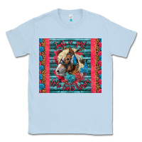 Dusty Blue Just A Girl Who Loves Horses Classic Tee - LillyAllenDesigns