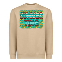 Mushroom summer time glitter pineable Heavyweight Sweatshirt - CowCowDesign