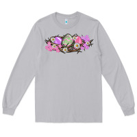 Moon Dust Easter eggs and crown of thorns Easter Day Long Sleeve Tee - HowdyJamesFarm