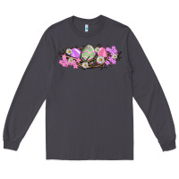 Smoke Easter eggs and crown of thorns Easter Day Long Sleeve Tee - HowdyJamesFarm