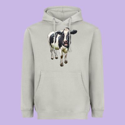 Holstein Bull Heavyweight Hoodie Designed By Lillyallendesigns