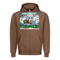 Chestnut let it snow tumbler Zipper Hoodie - BundleAndBundleShop