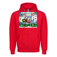 Red let it snow tumbler Zipper Hoodie - BundleAndBundleShop