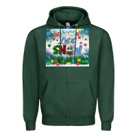 Sports Green let it snow tumbler Zipper Hoodie - BundleAndBundleShop