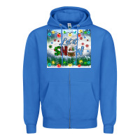 True Royal let it snow tumbler Zipper Hoodie - BundleAndBundleShop