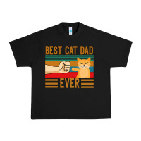 Black Best Cat Dad Ever Urban Heavy Tee - Bettercallsaul