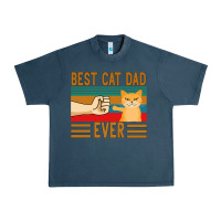 Midnight Navy Best Cat Dad Ever Urban Heavy Tee - Bettercallsaul