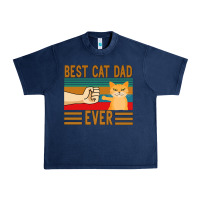 Navy Best Cat Dad Ever Urban Heavy Tee - Bettercallsaul