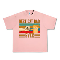 Salmon Best Cat Dad Ever Urban Heavy Tee - Bettercallsaul