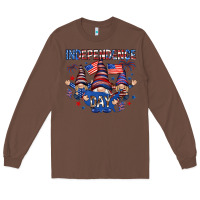 Chestnut Independence Day with gnomies Long Sleeve Tee - HowdyJamesFarm
