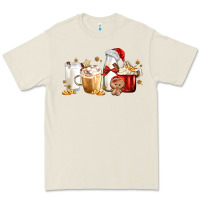 Bone Christmas Milk and Cookie Latte Coffee Cups Premium Tee - MaliasSmallBusiness