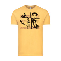 Vintage Mustard the wild wild west colour Vintage Tee - tuanDangUi