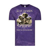 Cloud Purple Alan Art Jackson Limited Design Gift For Fans Vintage Tee - tuanDangUi