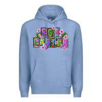 Colony Blue egg and easter Premium Hoodie - FaDigitalArtStudio
