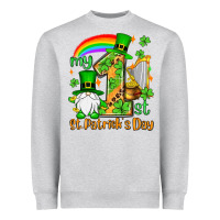 Heather Grey St. Patrick's My 1st St. Patrick's Day Heavyweight Sweatshirt - OliviaCreatesArt