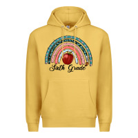 Antique Gold sixth grade rainbow Premium Hoodie - RanaPortraitStore