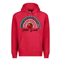 Cardinal sixth grade rainbow Premium Hoodie - RanaPortraitStore