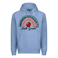 Colony Blue sixth grade rainbow Premium Hoodie - RanaPortraitStore