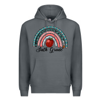 Rock sixth grade rainbow Premium Hoodie - RanaPortraitStore