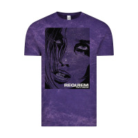 Cloud Purple requiem for a dream black transparent Vintage Tee - tuanDangUi