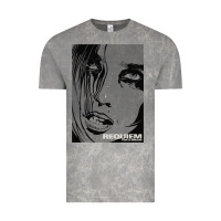Cloud Rock requiem for a dream black transparent Vintage Tee - tuanDangUi